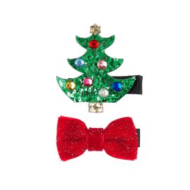 Souza for Kids - 2-er Set Haarklammer Weihnachtsbaum