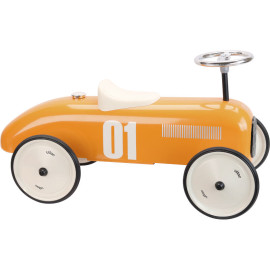 Vintage Orangenauto -Träger