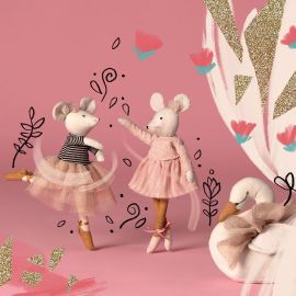 Puppe Maus Suzie - La petite école de danse