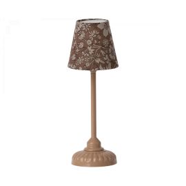 Kleine Vintage -Lampe - dunkles Pulver