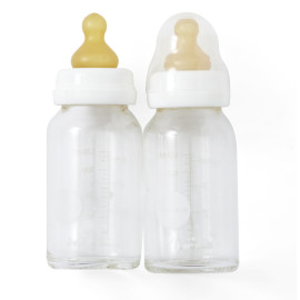 Glasflasche 120 ml - 3 bis 24 Monate - Los 2