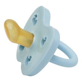 Kieferhopädisch Schnuller gummi -achodädisch - Enten - 0-3 Monate - Babyblau