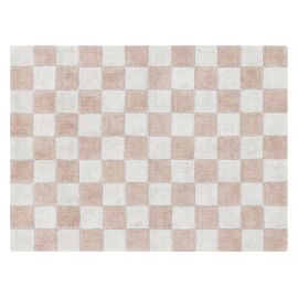 Waschbare Teppich Kitchen Tiles - Rose - 120x160