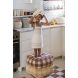 Waschbare Teppich Kitchen Tiles - Toffee - 120x160