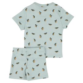 Kurz 2 -Zimmer -Pyjama - Peppy Penguins