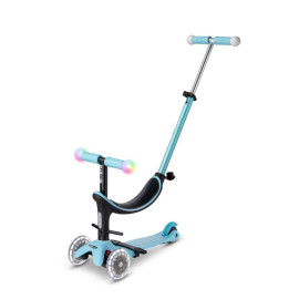 Micro Scooter Mini2Grow Deluxe Magic LED - Blue
