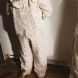 Pyjama mit Floune Neck Blossom Dragée - 4 Jahre