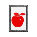 Originelles Apfel Poster 'Red Apple' (A3)
