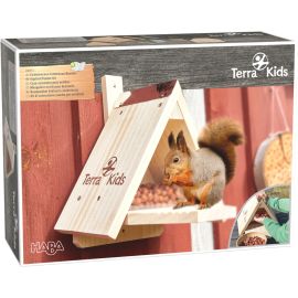 Terra Kids - Futterhaus-Set speziell für Eichhörnchen.