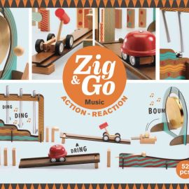 Zig & Go - Aktion-Reaktion-Baukasten - Music - 52-teiliges