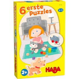 6 erste puzzles - Haustiere