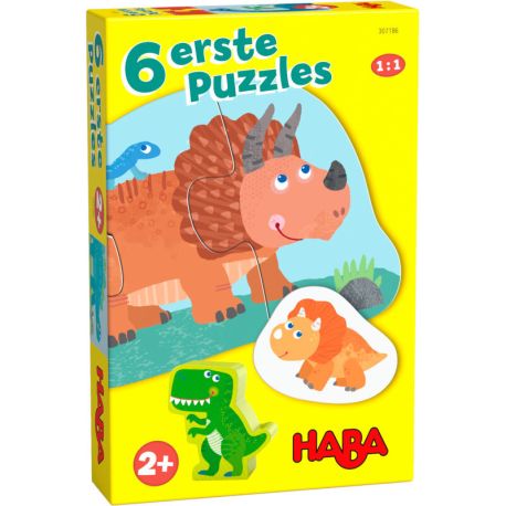 6 erste puzzles - Dinos
