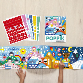 Mein Mosaik in Stickern - Jahreszeiten - Poppik.