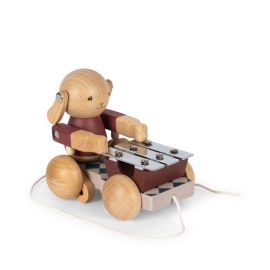 Holzspielzeug zum Nachziehen - Kaninchen - Bell Boy Red - Konges Sløjd