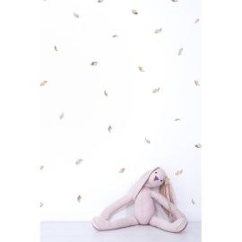 Stickerbogen A3 (29,7 X 42 cm) - Feathers (Pink) - Lilipinso