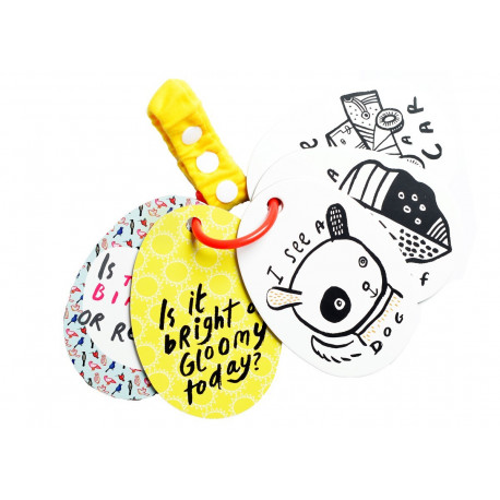 cartes imagier pour bébé Stroller Cards 'I See'