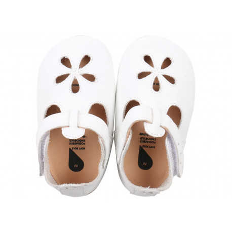 chaussons bébé Soft Sole 'white sandal' chaussons bébé Soft Sole 'white sandal'