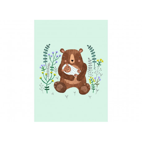 carte postale Rebecca Jones 'Baby Bear'