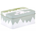 Bildhübsche Lunchbox 'Polar green/white'