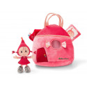 Rosa Handtasche mit Accessoires 'Rotkäppchen'