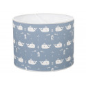 Trendy Lampenschirm 'Whale blue'
