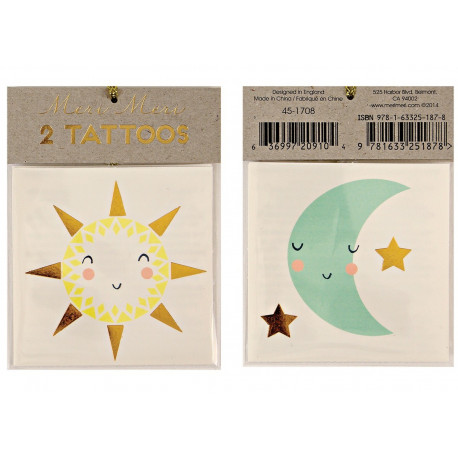 Sonne & Mond Tattooset Sonne & Mond Tattooset