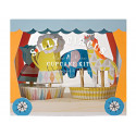 lustiges 'silly circus' Cupcake Set
