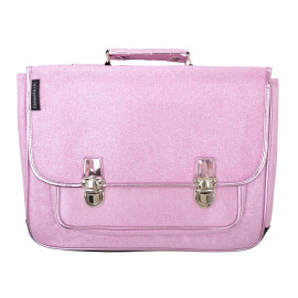 Schultasche (M) 'Shiny Pink'