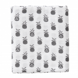 Set mit 2 Mulltüchern 'Pineapple' (120x120)