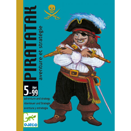 Starkes Kartenspiel 'Piratatak'