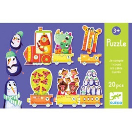 puzzle 'Je compte' 20pcs