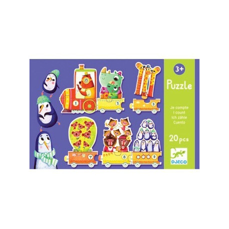 puzzle 'Je compte' 20pcs
