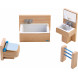 Puppenhaus-MÃ¶bel - Badezimmer