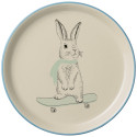 Keramikteller 'Marius Rabbit' (Ø 25cm)