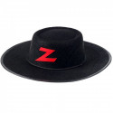 Schwarzer Zorro-Hut 'Jean-Claude'