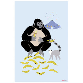 Großartiges Poster 'Gorilla'