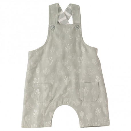 Baby Latzhose mit Kaktus Print Baby Latzhose mit Kaktus Print