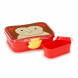 Zoo lunchbox mit snackdÃ¶schen - Affe