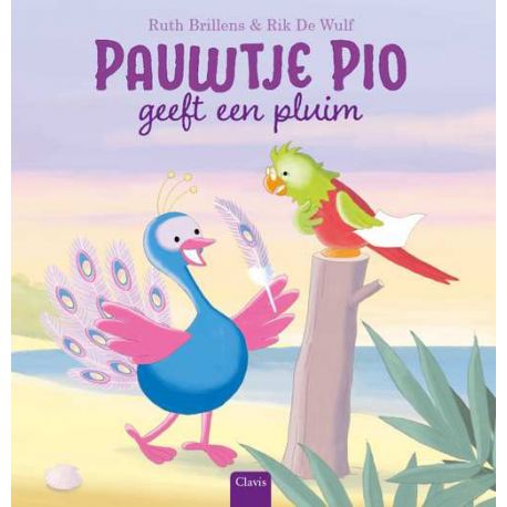 Niederländisches Buch pauwtje pio geeft een pluim