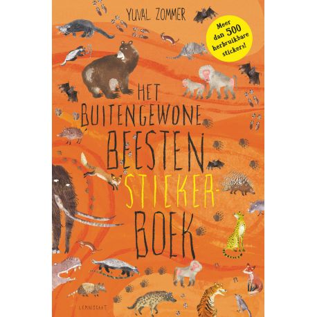 Niederländisches Buch het buitengewone beesten stickerboek Niederländisches Buch het buitengewone beesten stickerboek