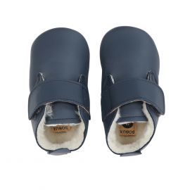 Babyschuhe Soft Sole Navy Desert Arctic - Merino