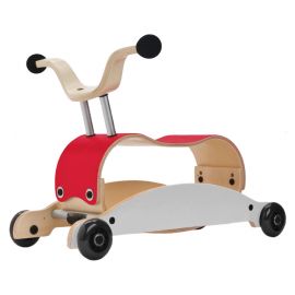 Mini-Flip 3-in-1 Laufwagen Weiß + Weiß + Weiß