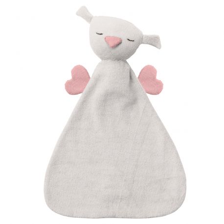 Schnuffeltuch Hugo - Silver grey/old rose Schnuffeltuch Hugo - Silver grey/old rose