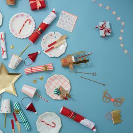 set von 8 Tellern Sterne - small