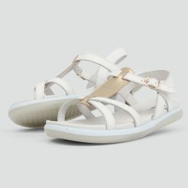 Schuhe KID+ Craft - Pixie White + Misty Gold